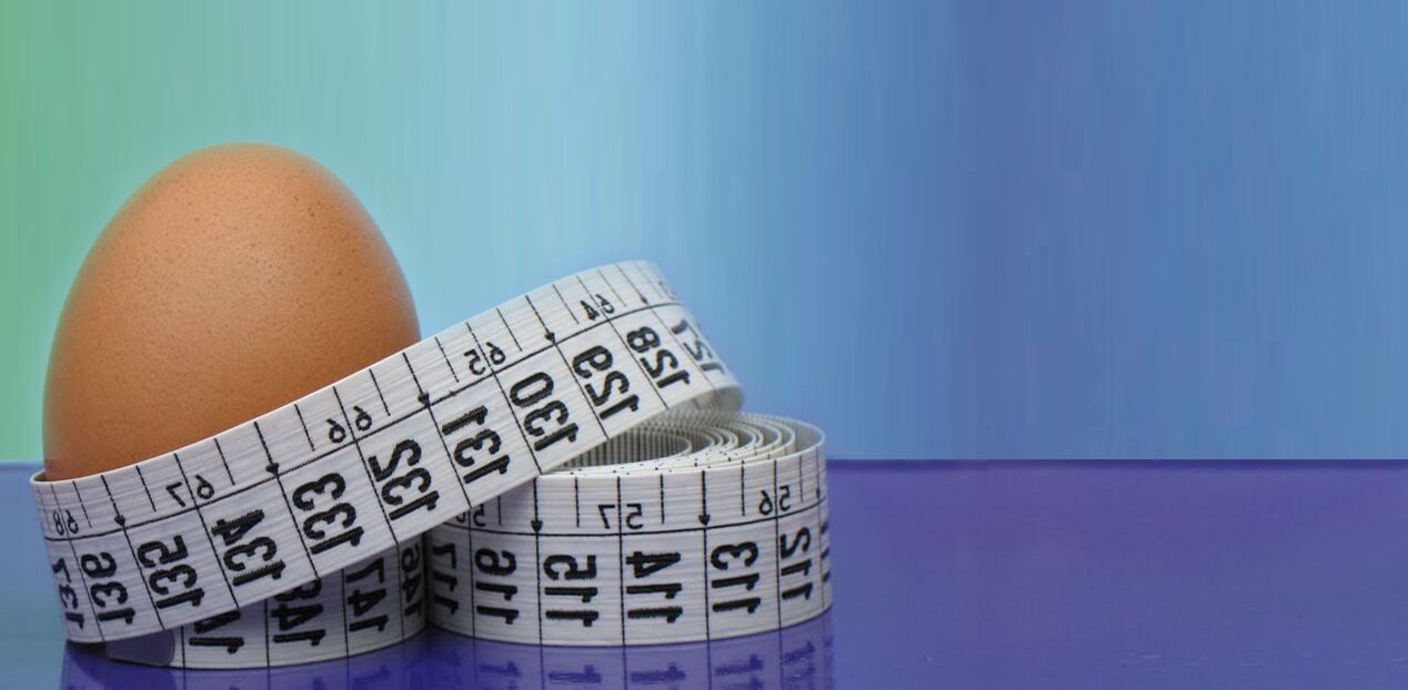 Eggs and centimeters