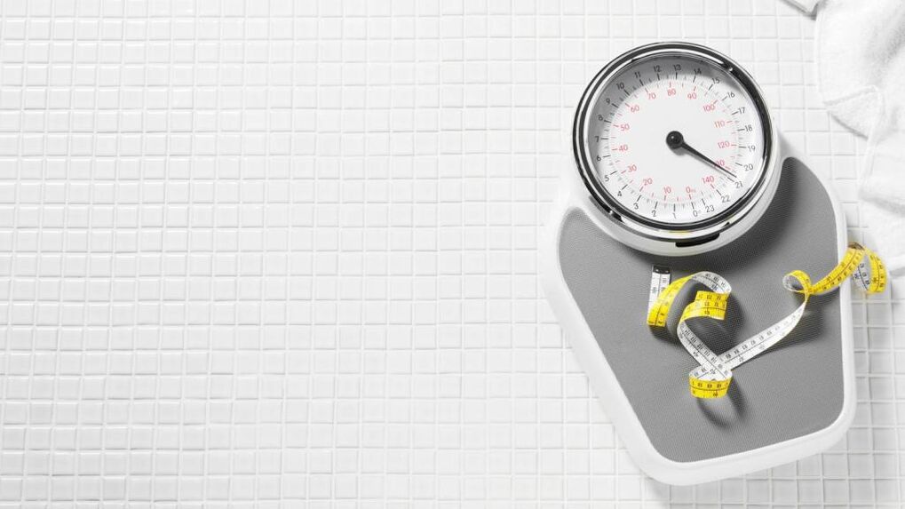 scale and centimeter as you lose weight